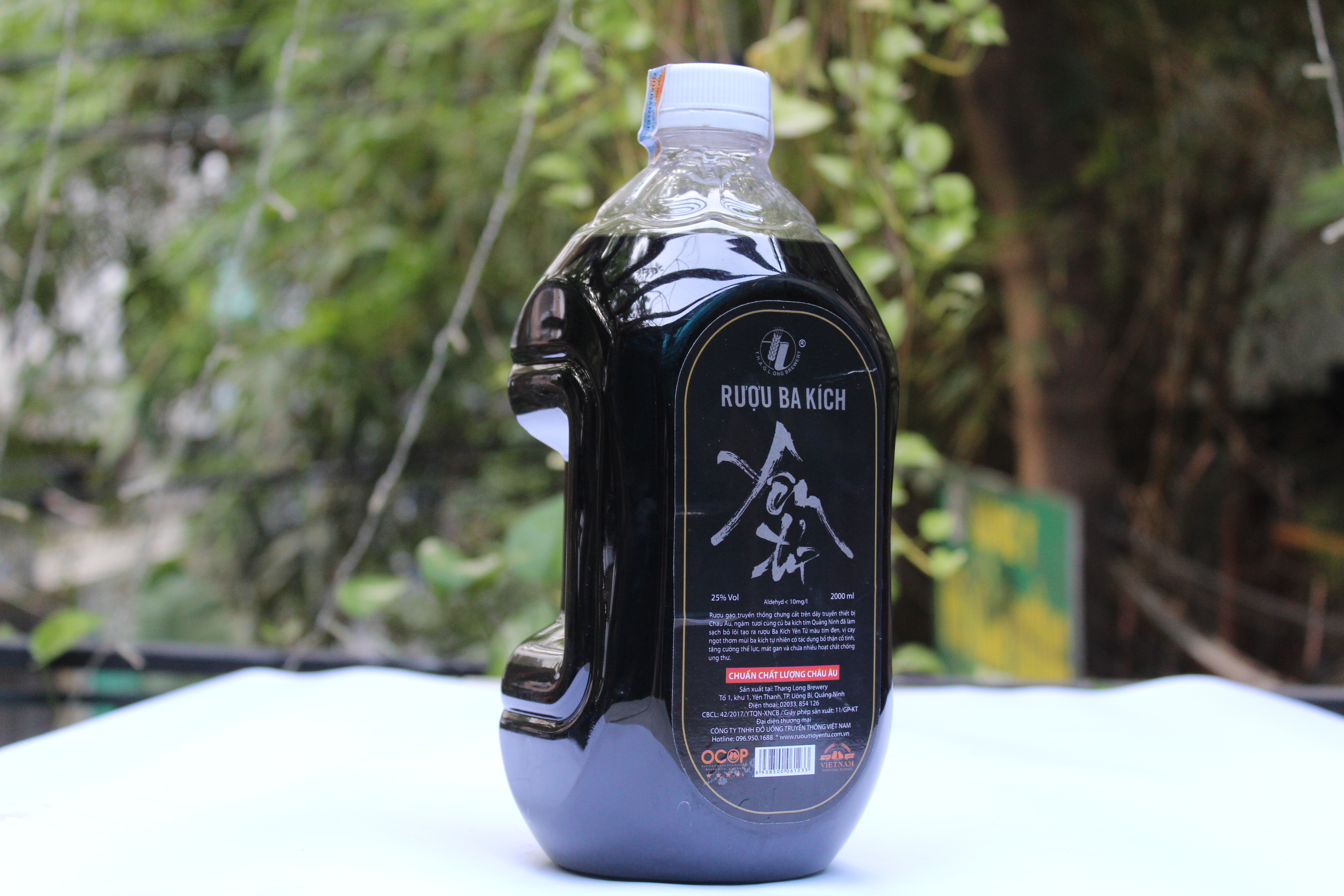 Rượu Ba Kích Yên Tử 27% Vol Chai Thủy Tinh 500ml - OCOP 4 Sao - Đặc sản Quảng Ninh