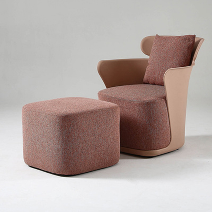 Ghế Sofa Thư Giãn hiện đại Bọc Nỉ Full Bộ Tối Giản cao cấp - Ghế Thư Giãn đa năng tiện lợi kèm đôn bền đẹp BGN027 Giao màu ngẫu nhiên