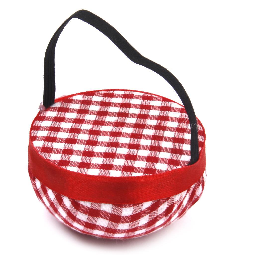 Brown Seam Ripper + Tomato Shape Pin Cushion Useful Sewing Tool