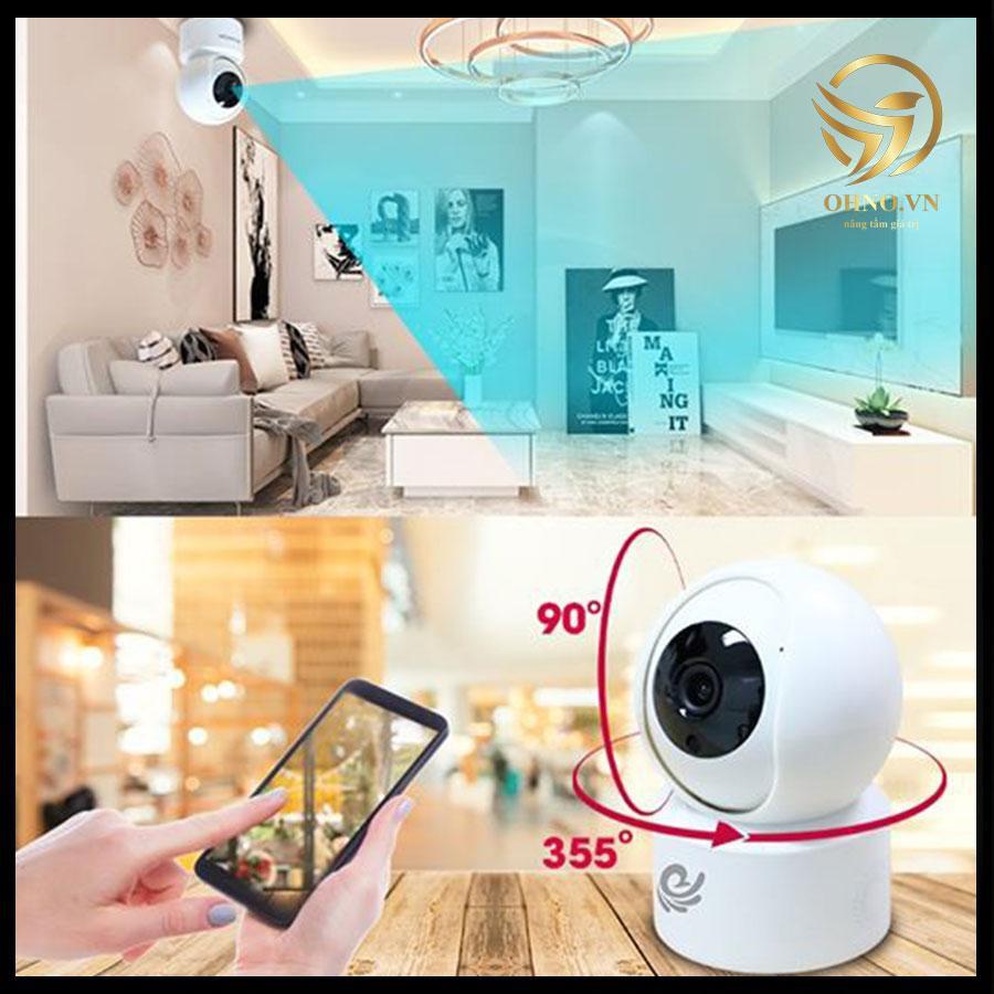 Camera IP Wifi Giám Sát Carecam YH200 Camera Trong Nhà Hồng Ngoại Chống Trộm 2.0 MPX-hàng chính hãng