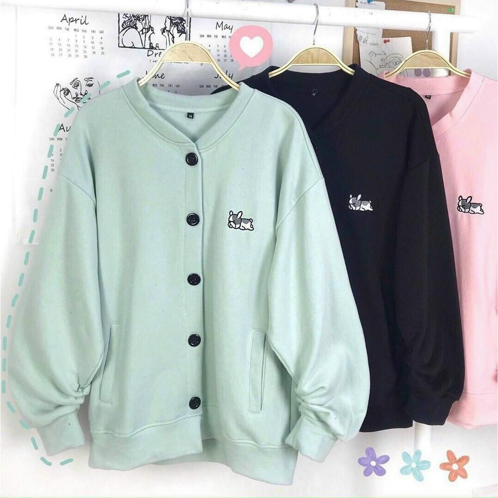 Áo KHOÁC form rộng Hoodie nữ SE.VEN.ZIA Unisex