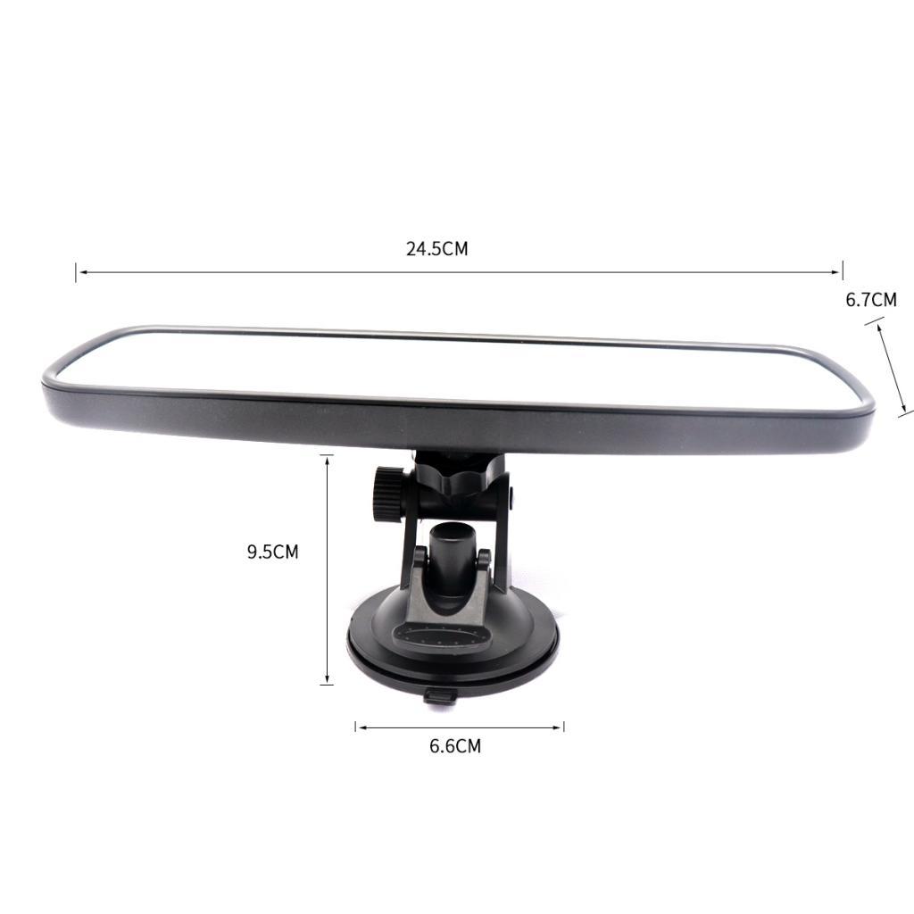 Universal Car Truck Mirror Interior Rear View Mirror Suction Rear Mirror