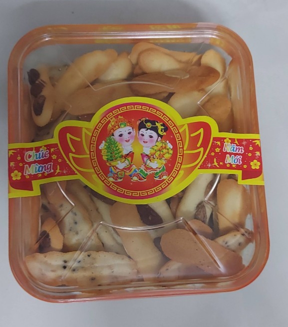 Bánh quy bơ mix hạt dinh dưỡng 250gr