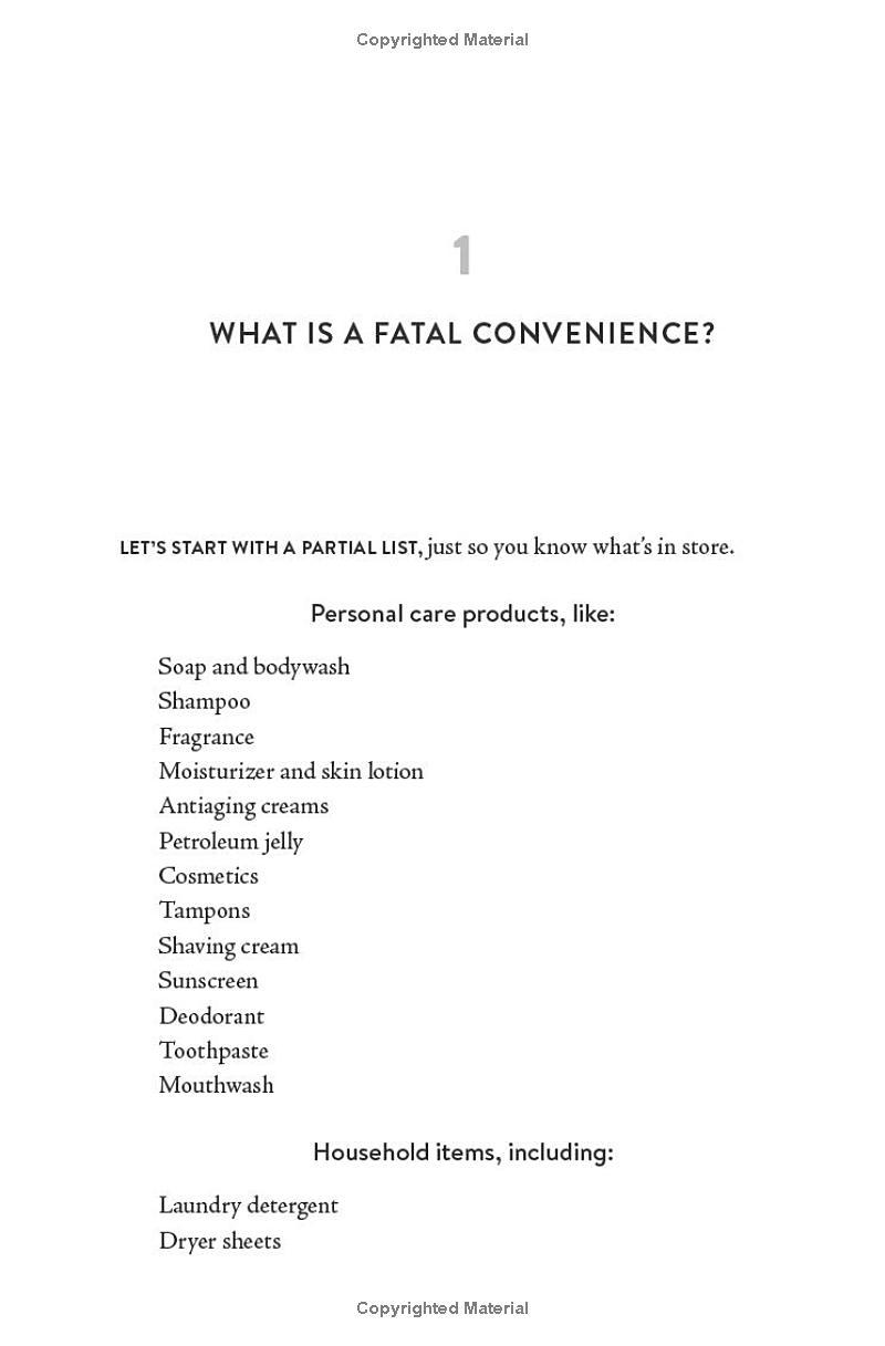 Sách ngoại văn: Fatal Conveniences - The Toxic Products And Harmful Habits That Are Making You Sick - And the Simple Changes That Will Save Your Health