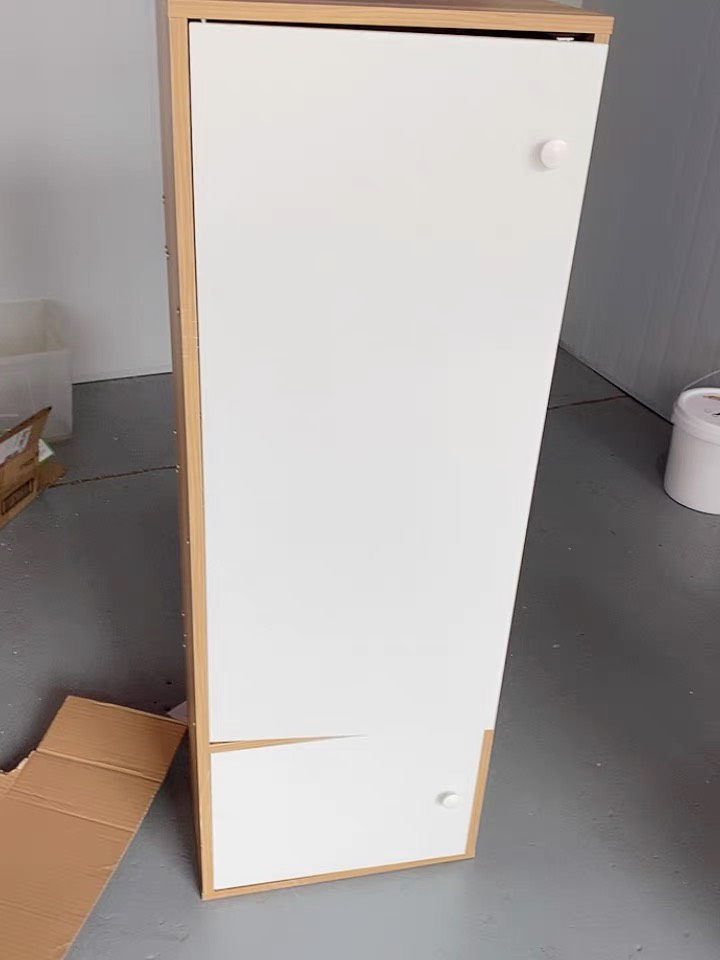 Tủ Đứng 4 Tầng 1m2 Chứa Đồ Tiện Lợi, Gỗ MDF Chống Ẩm Nhập Khẩu Cao Cấp