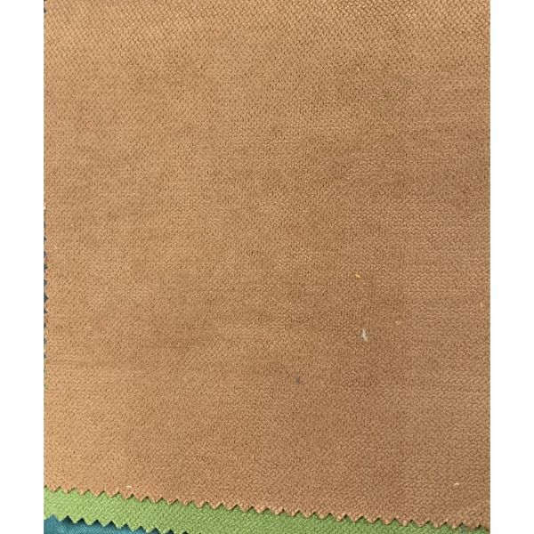 Rèm cửa vải LUCYA18-9 có thanh treo hợp kim nhôm màu gỗ đầu nhọn - cao cố định 1m7