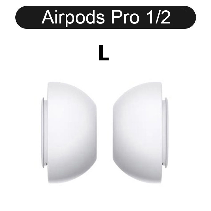 Cặp Nút Đệm Tai Nghe Silicone Thay Thế Cho Airpods Pro / Airpods Pro 2 - Hàng Chính Hãng