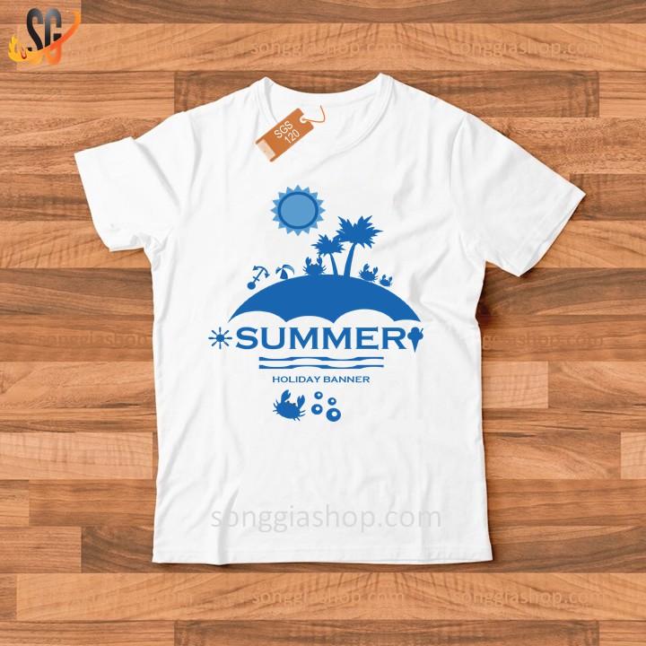 Áo thun in Summer - Thun Cotton - Đủ size SGS120