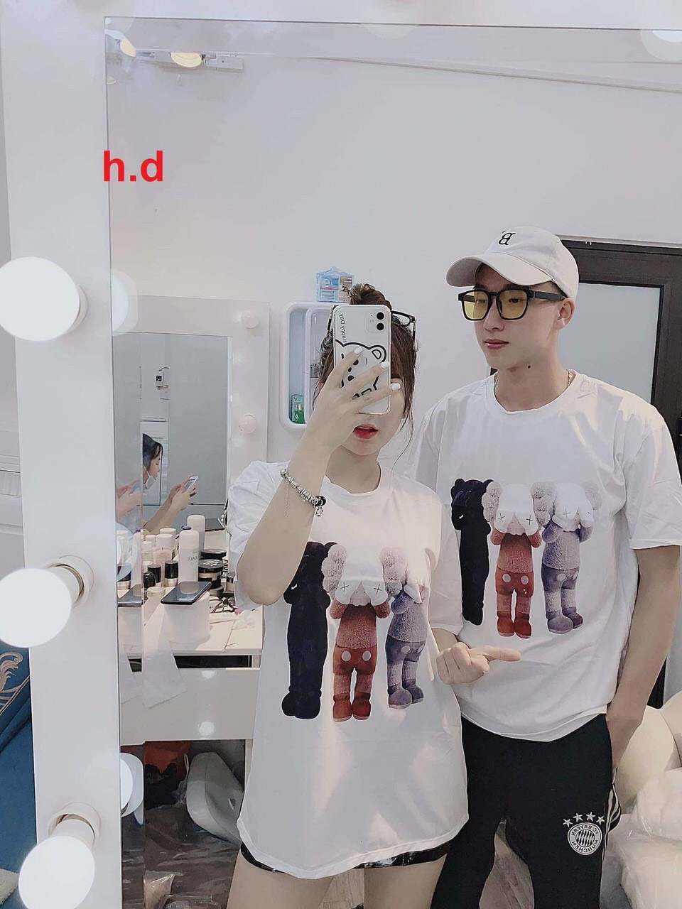 Áo thun nữ dáng thụng chất mềm mịn in 5D siêu xinh