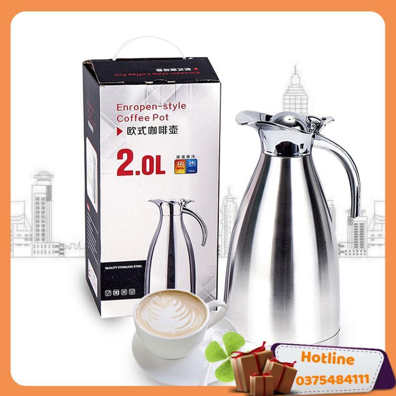 Bình Giữ Nhiệt Inox Cao Cấp 2 Lít - Hàng Loại 1