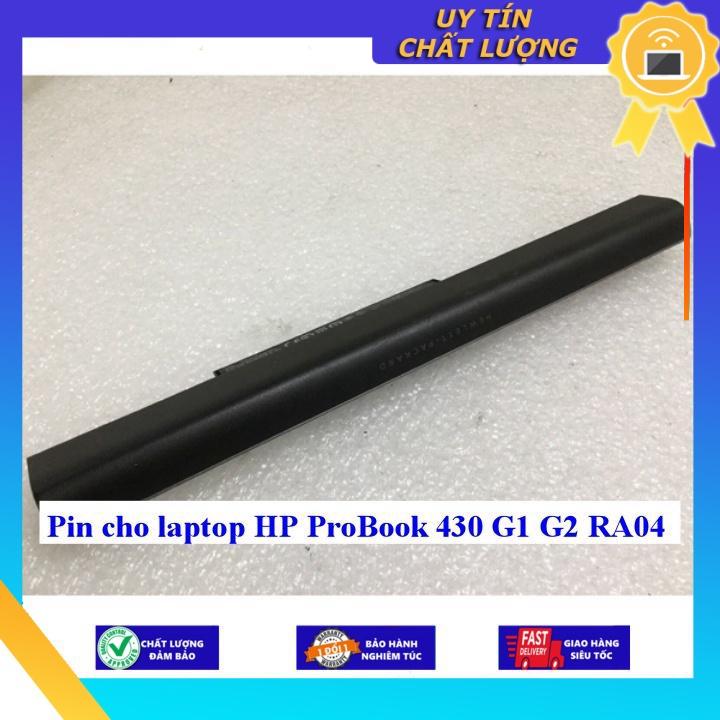 Pin cho laptop HP ProBook 430 G1 G2 RA04 - Hàng Nhập Khẩu  MIBAT217