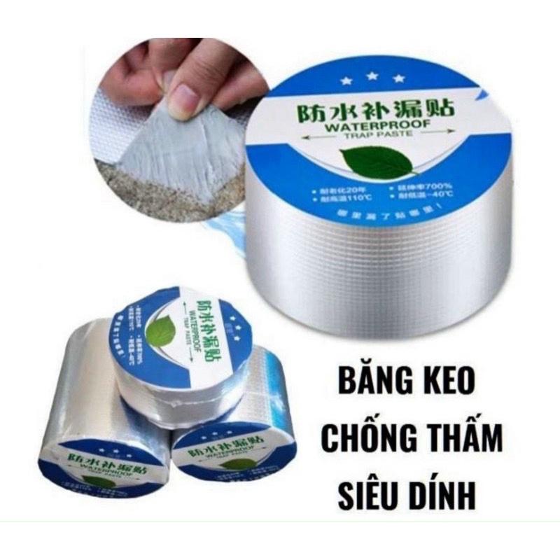 Băng Keo Siêu Dính Đa Năng Chống Thấm Sử Dụng Cho Tất Cả Bề Mặt 5cm x 5mm