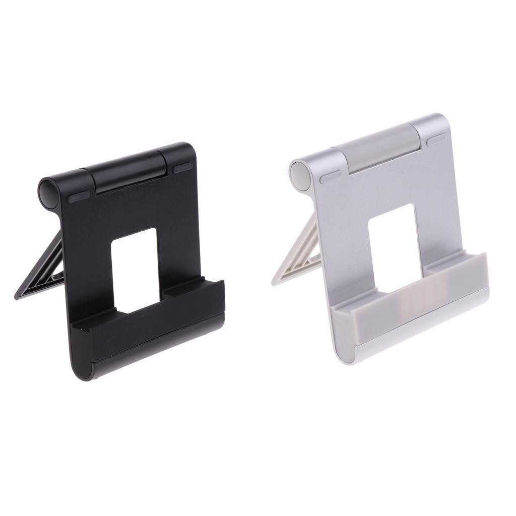 Aluminum Adjustable Rotating Phone Stand Tablet Holder Lazy Desktop Mount #1