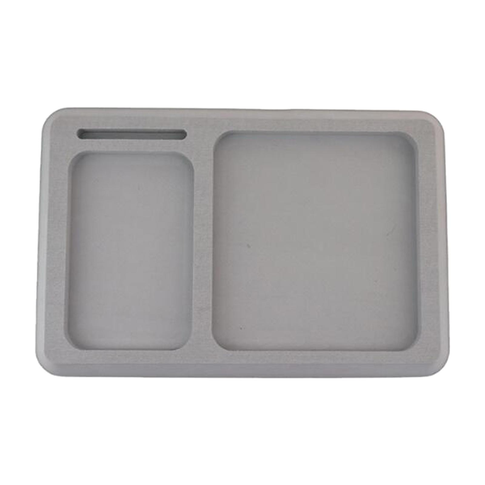Phone Boat Boat Tray Pad Lightweight Spare Parts Fitments Multifunction Durable Non Skid Storage Tray Box for Fishing Boating Keys