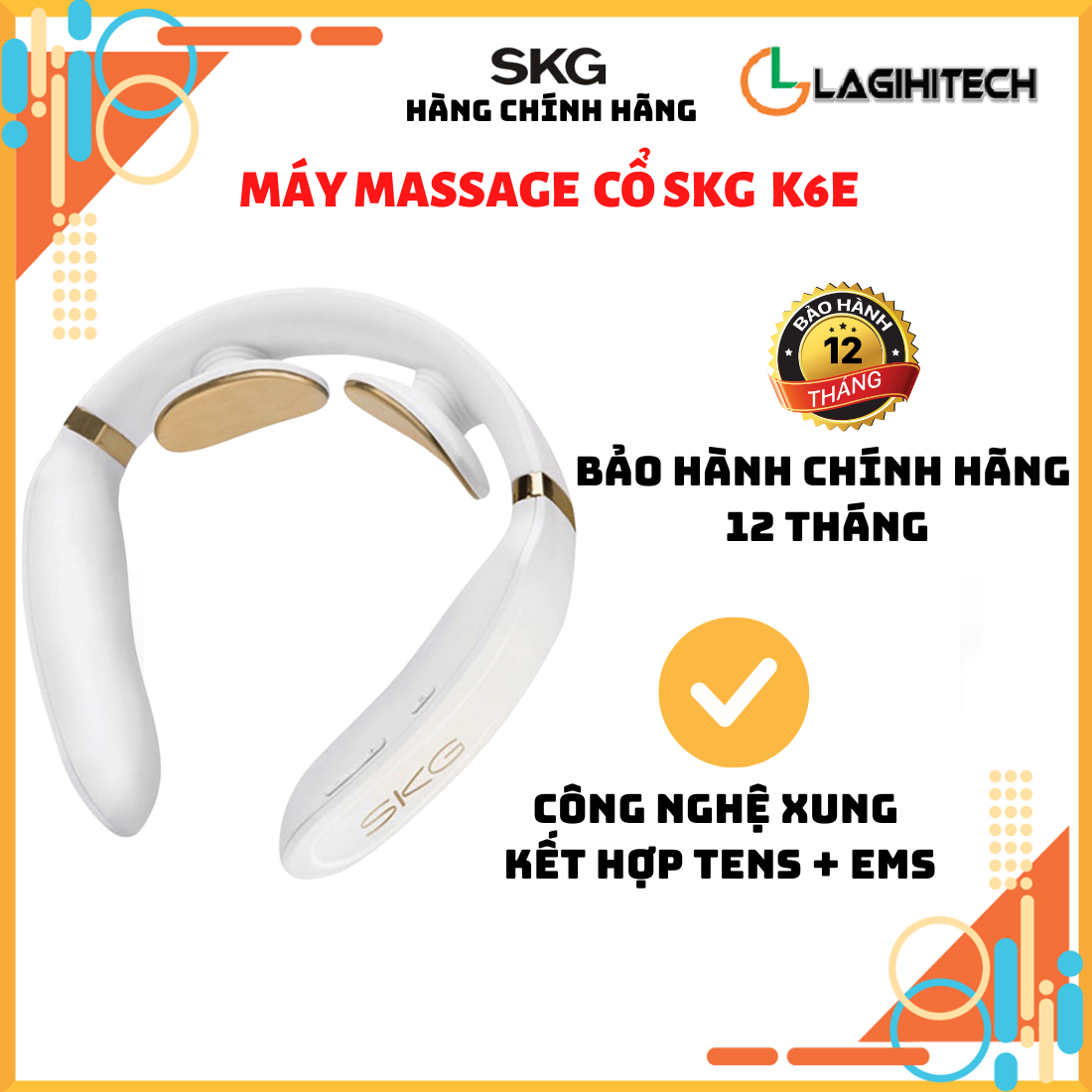 Máy massage cổ SKG K6E