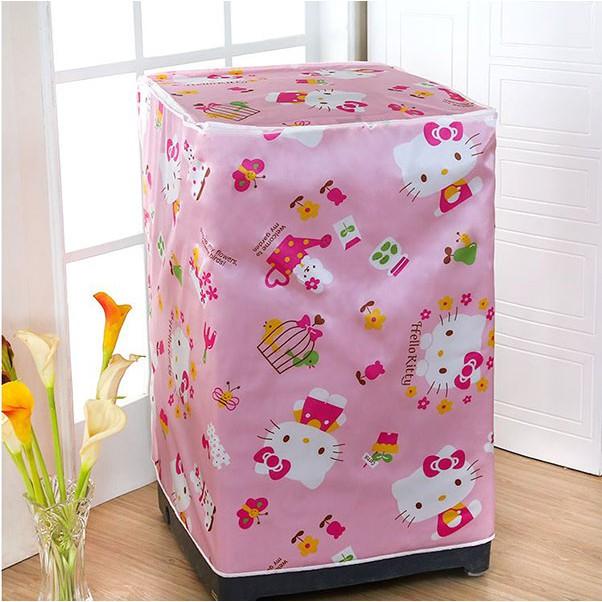 Áo Trùm Máy Giặt Cửa Trước 7-8kg Vải Satin Chống Nước ,Bụi , Nắng, Rách Bền Đẹp