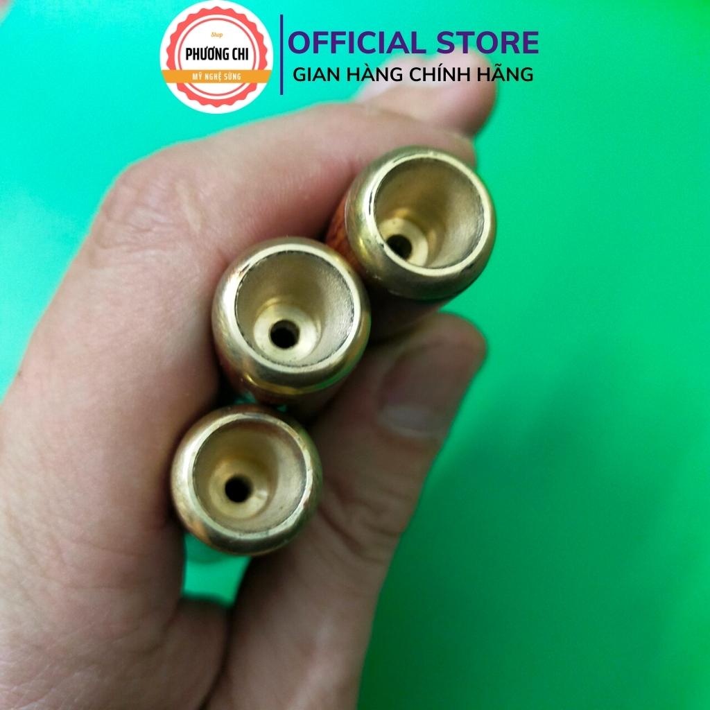 Tẩu Bắt Tóp Xì_Gà Ring 22-27 chất liệu sừng nối gỗ cẩm đầu bằng đồng cao cấp - quà tặng ý nghĩa | Mỹ Nghệ Phương Chi