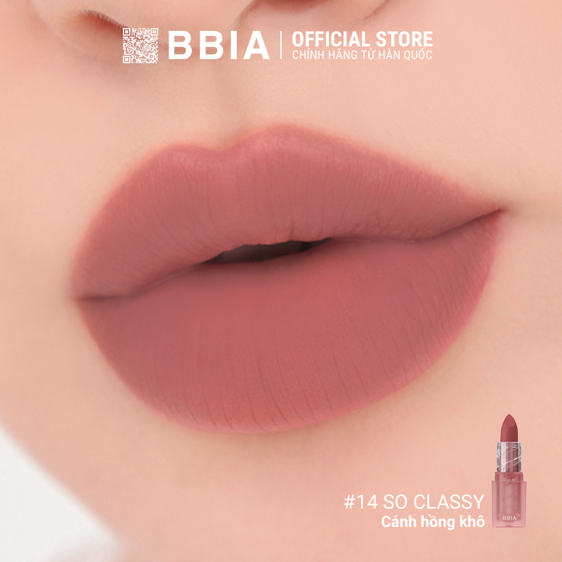 Son thỏi Bbia Last Powder Lipstick Classy Edition (2 màu) 3.5g