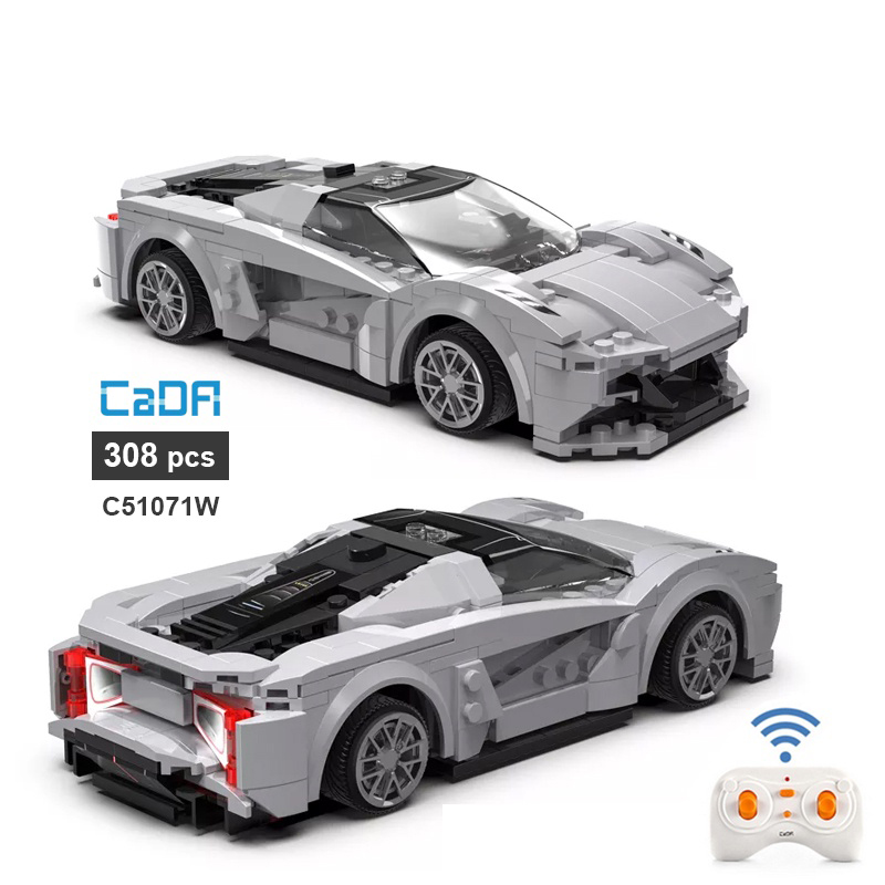 Đồ Chơi Lắp Ráp Điều Khiển Siêu Xe Lotus - CADA C51071W