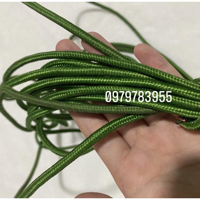 1m Dù Tròn Xanh - Buộc Hàng - Buộc Võng - Buộc Cờ - Dây Phơi Quần Áo ...