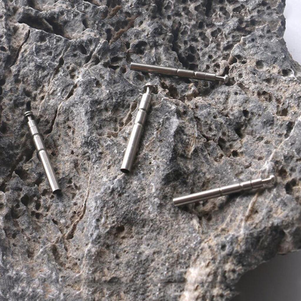 5pcs Stainless Steel Rod Tip Top Swivel Rotating Inner Diameter 0.7mm