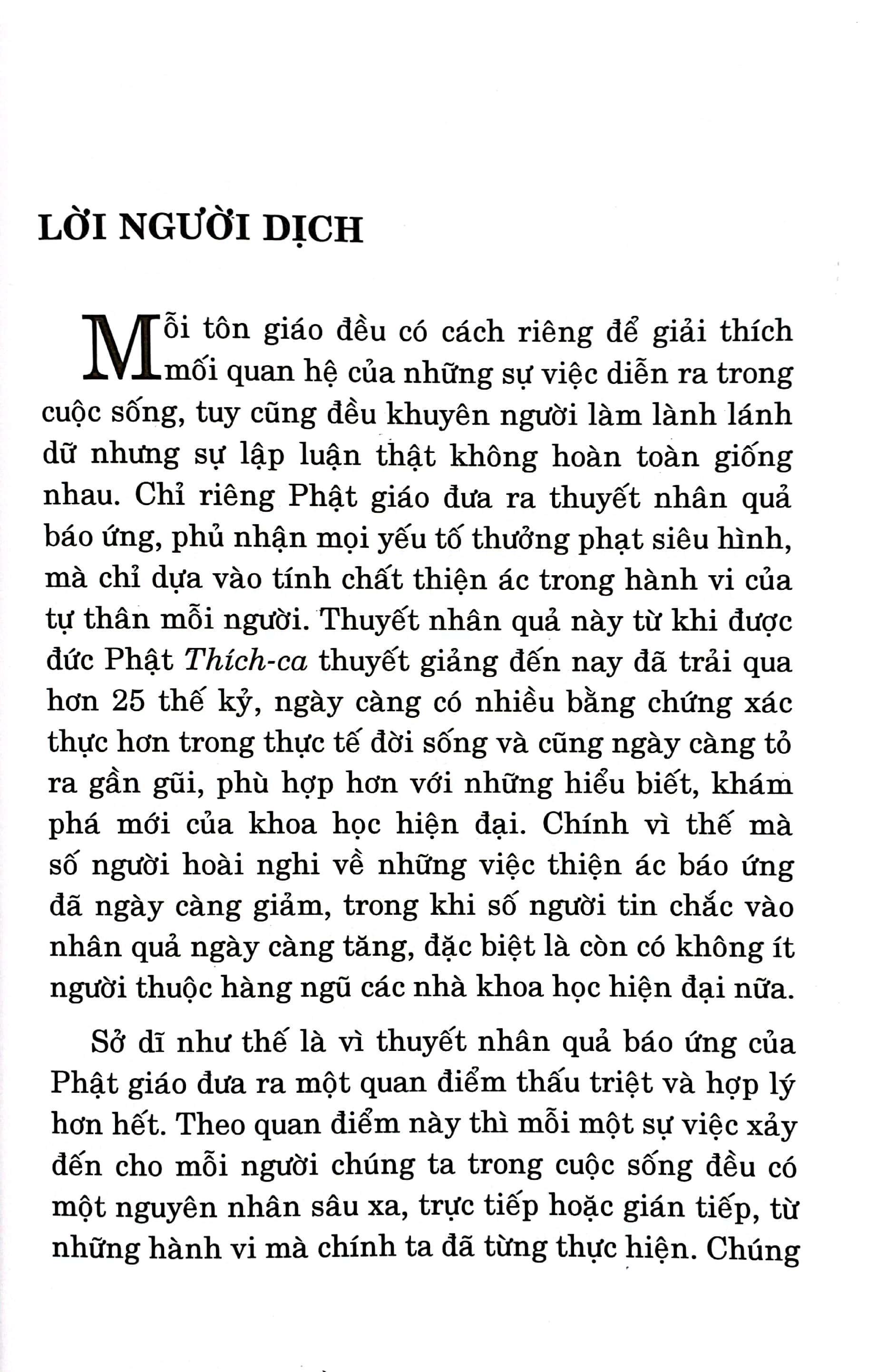 Nhân Quả Báo Ứng Hiện Đời
