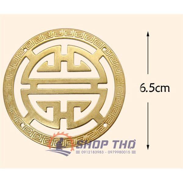 Khánh giả cổ đồng thau màu vàng - CYH1590