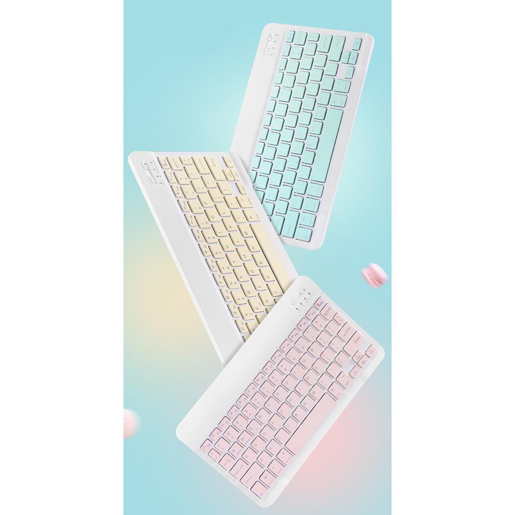 3pcs Bluetooth 10“ Keyboard Mouse Comb for iPad Tablet PC Notebook Laptop