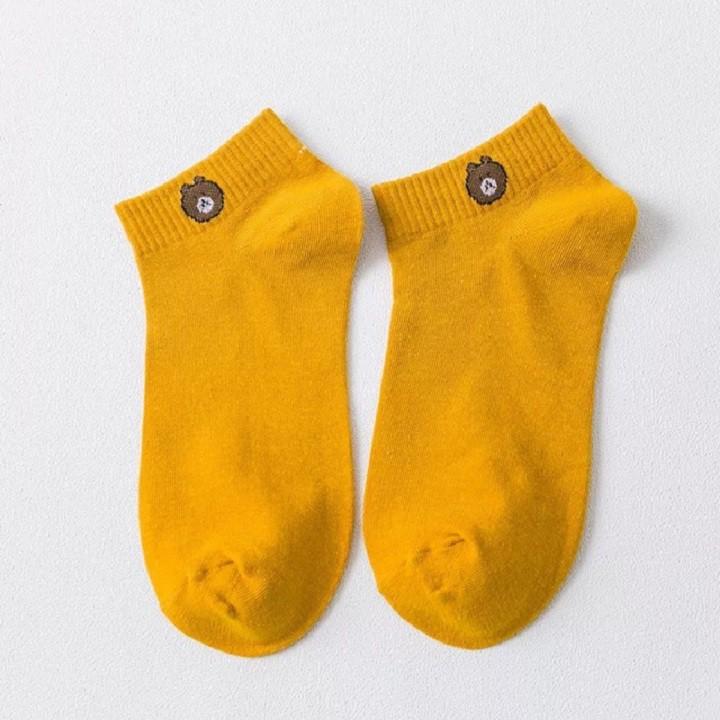 Tất gấu brown cổ ngắn - DMA store