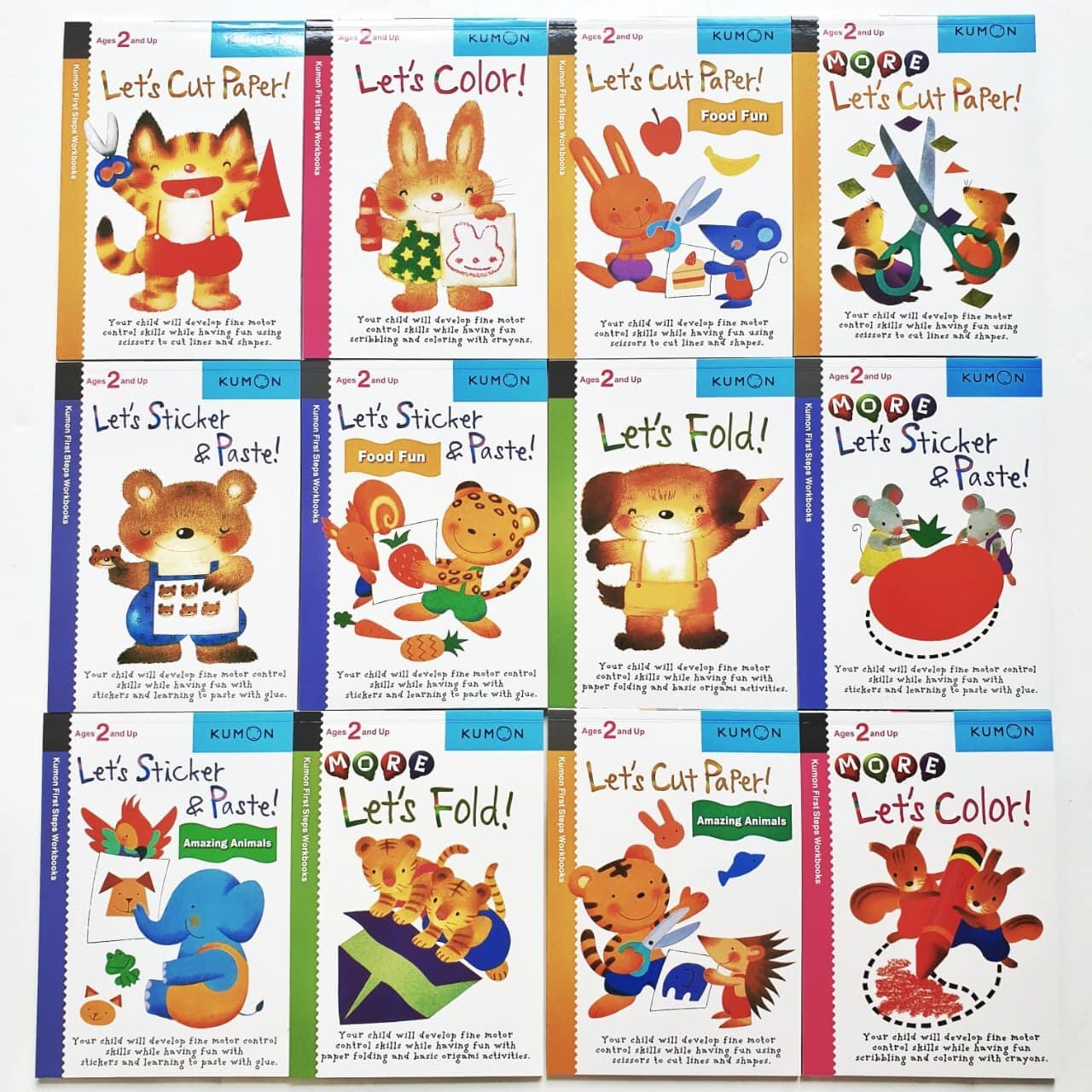 Kumon Frist Step Workbook - 12Q- nhập khẩu