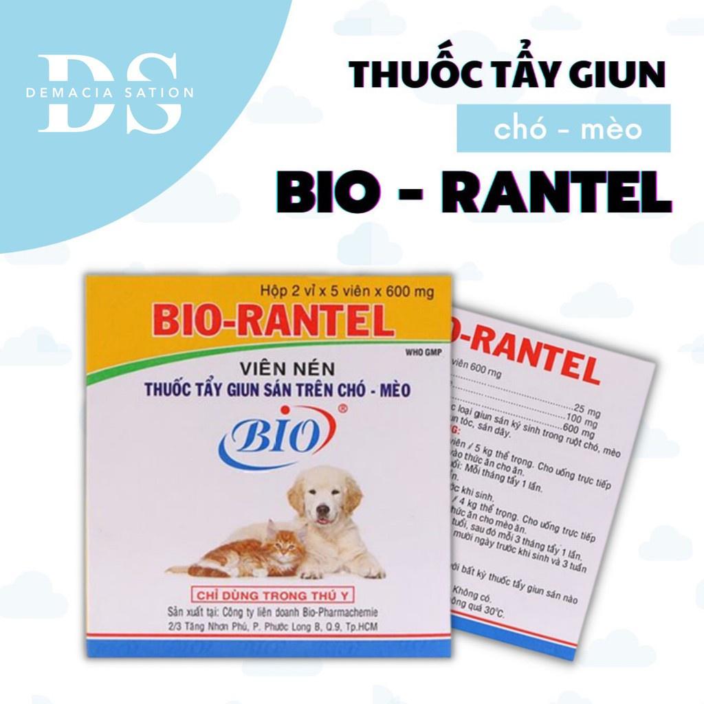 1 VIÊN BIO R A N T E L ĐỊNH KỲ CHO CHÓ MÈO