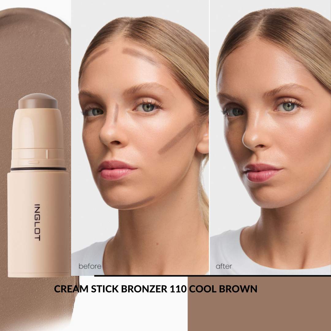 Tạo Khối Kem Dạng Đa Năng Thỏi Cream Stick Bronzer Inglot (6,2g)