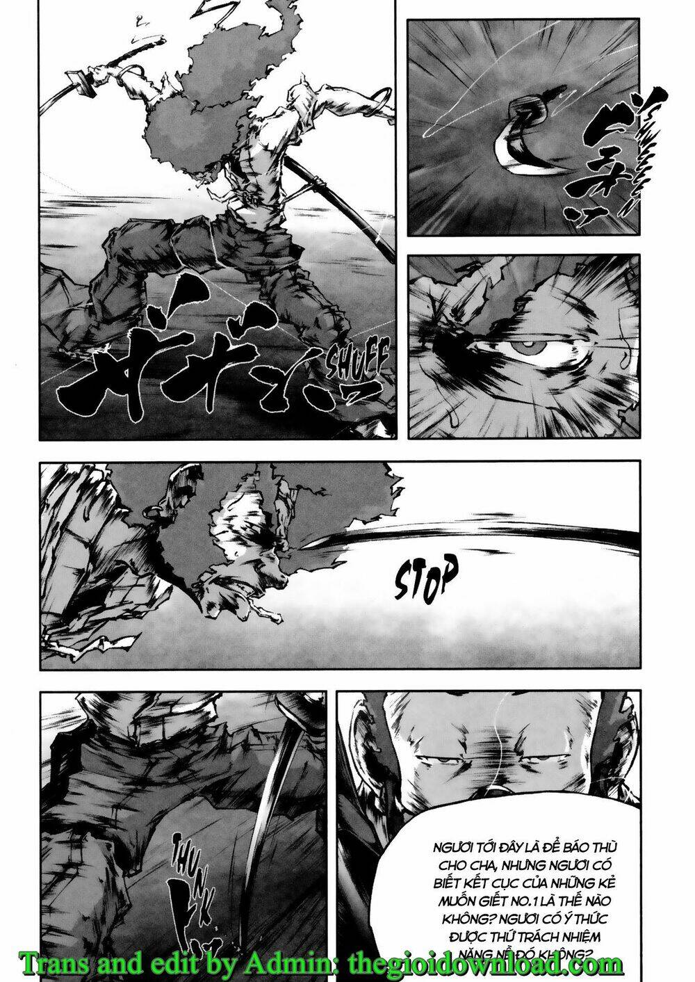 afro samurai - samurai báo thù chapter 13 11