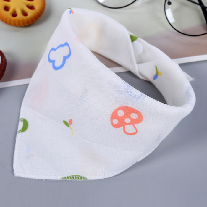 Combo 5 yếm xô cotton cúc bấm cao cấp