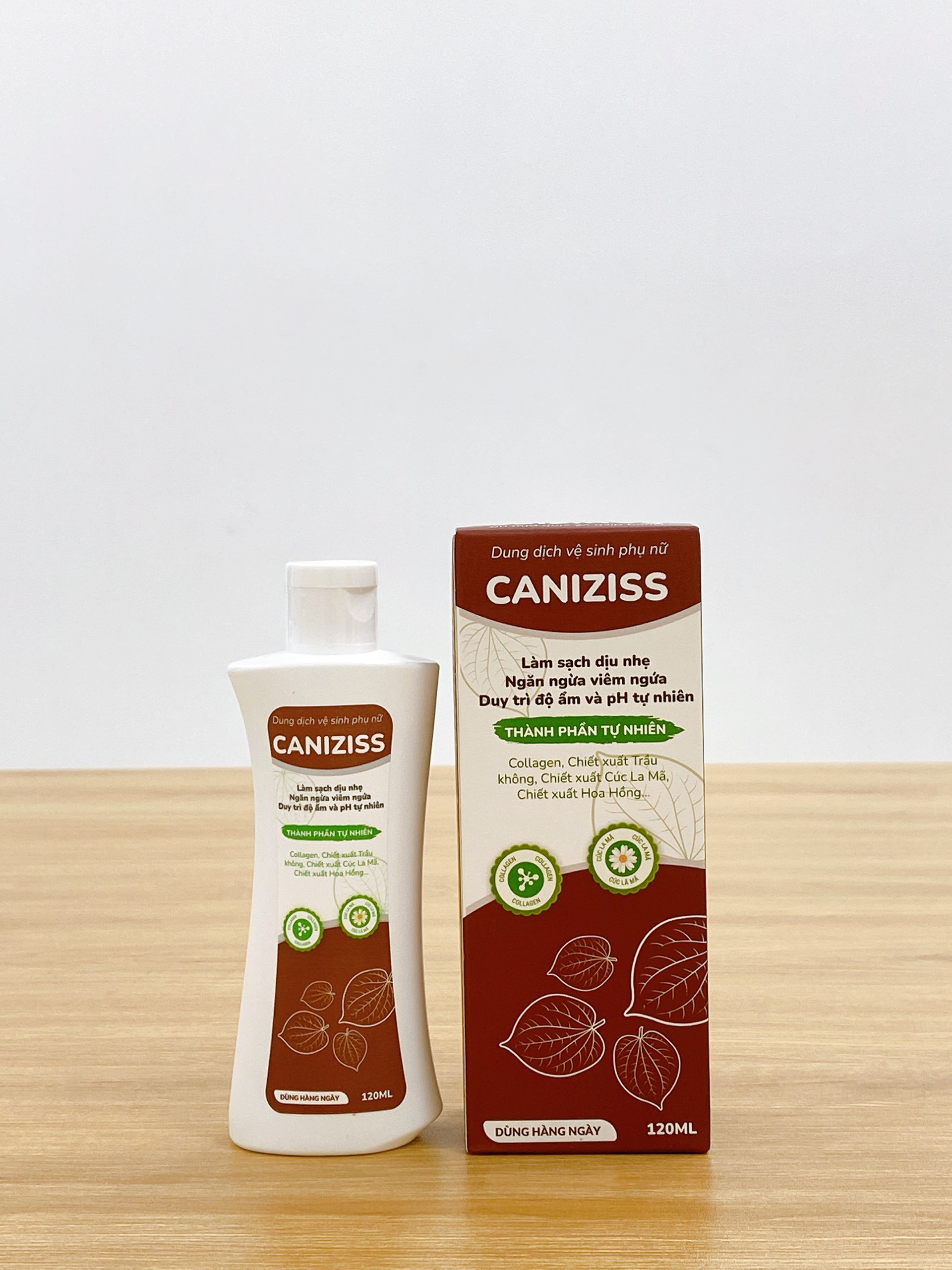 Dung Dịch Vệ Sinh Phụ Nữ Caniziss Khử Mùi Hôi, Giúp Làm Sạch Nhẹ Nhàng, Duy Trì Độ Ẩm Và pH Tự Nhiên Cho Da Chai 120ml