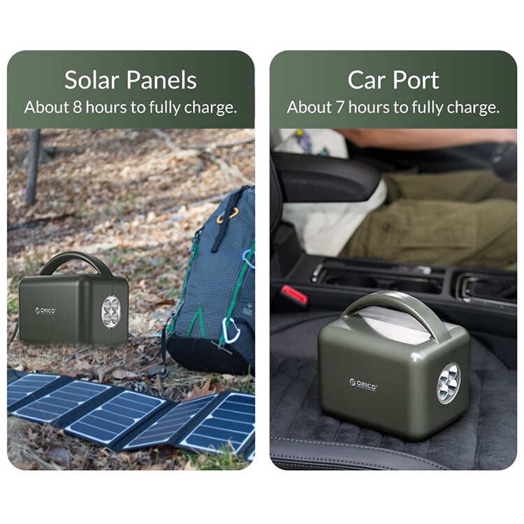 Trạm sạc điện di động để căm trại đa năng GreenPower Trip 120w 39000mAH