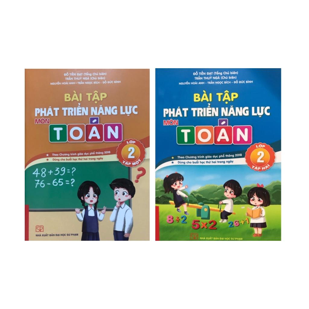 Sách - Combo Bài tập phát triển năng lực môn toán lớp 2