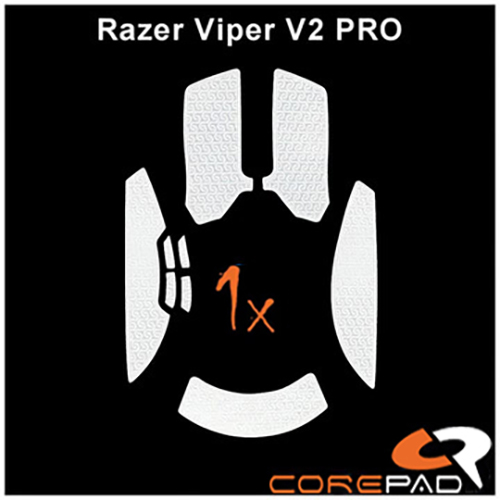 Bộ grip tape Corepad Soft Grips - Razer Viper V2 PRO Wireless - Hàng Chính Hãng