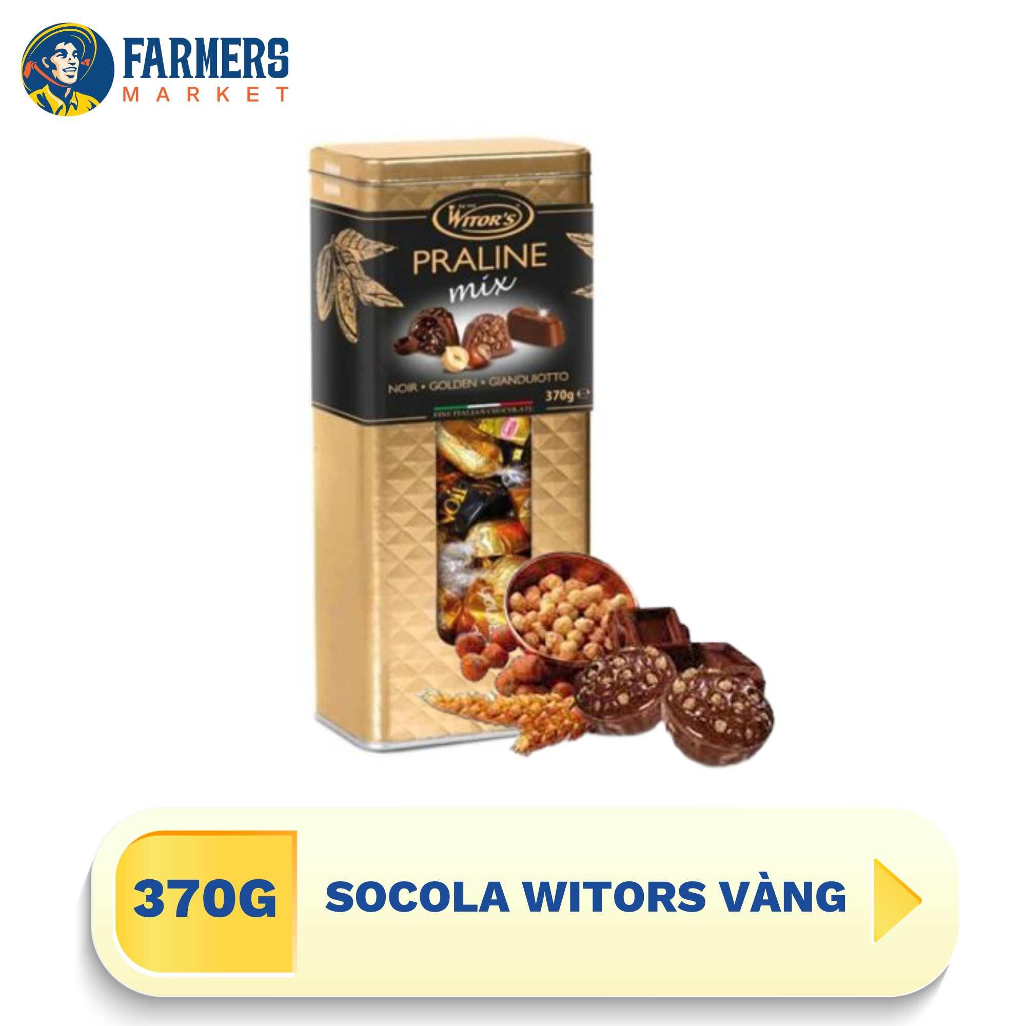 [Giao hàng toàn quốc] Socola Witors vàng 370G