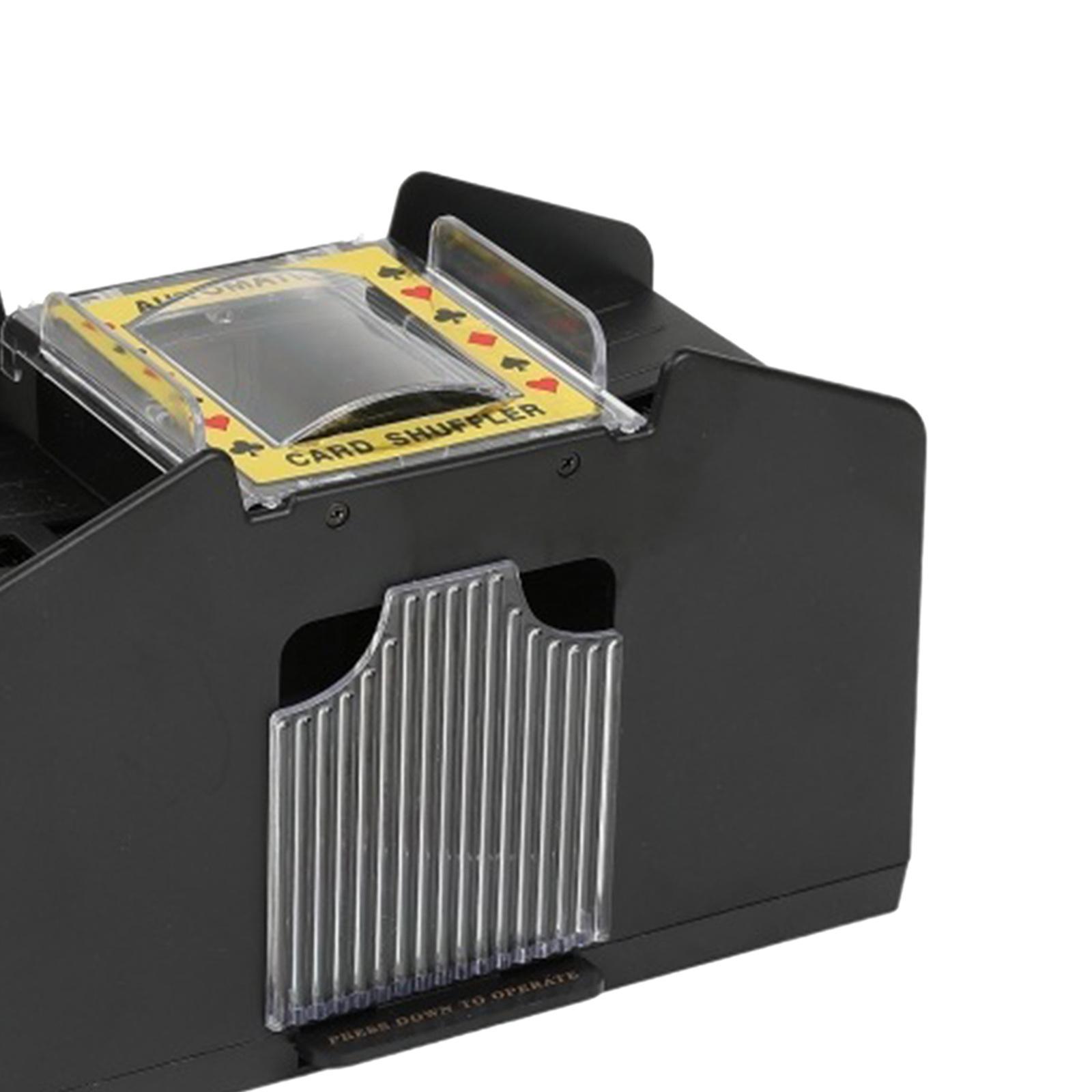 Card Shuffler Dealer Dispenser Battery&USB Accs Casino Trading Card for Club 2