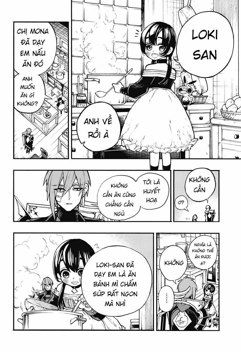 những bức họa quái dị của phù thủy chapter 8 19