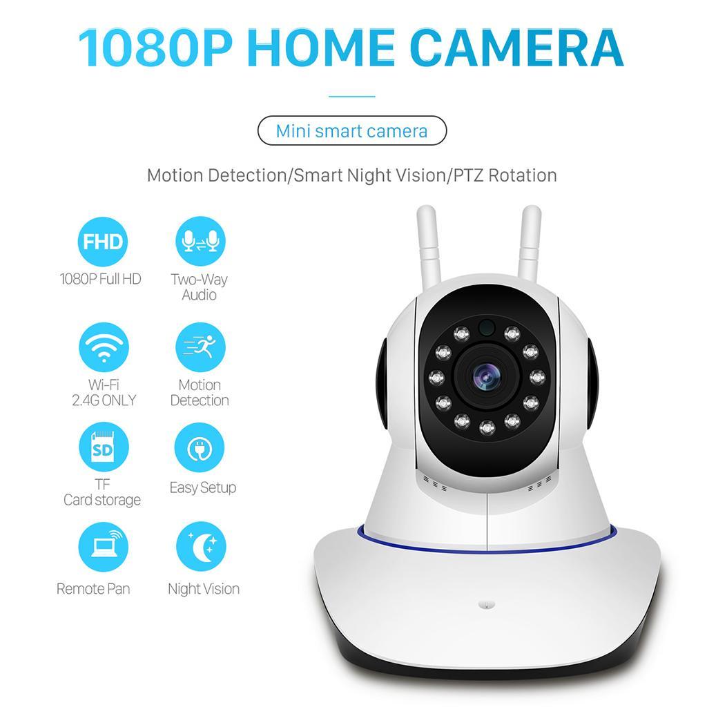 IP Wireless Dome Security Camera HD Indoor Home Surveillance System