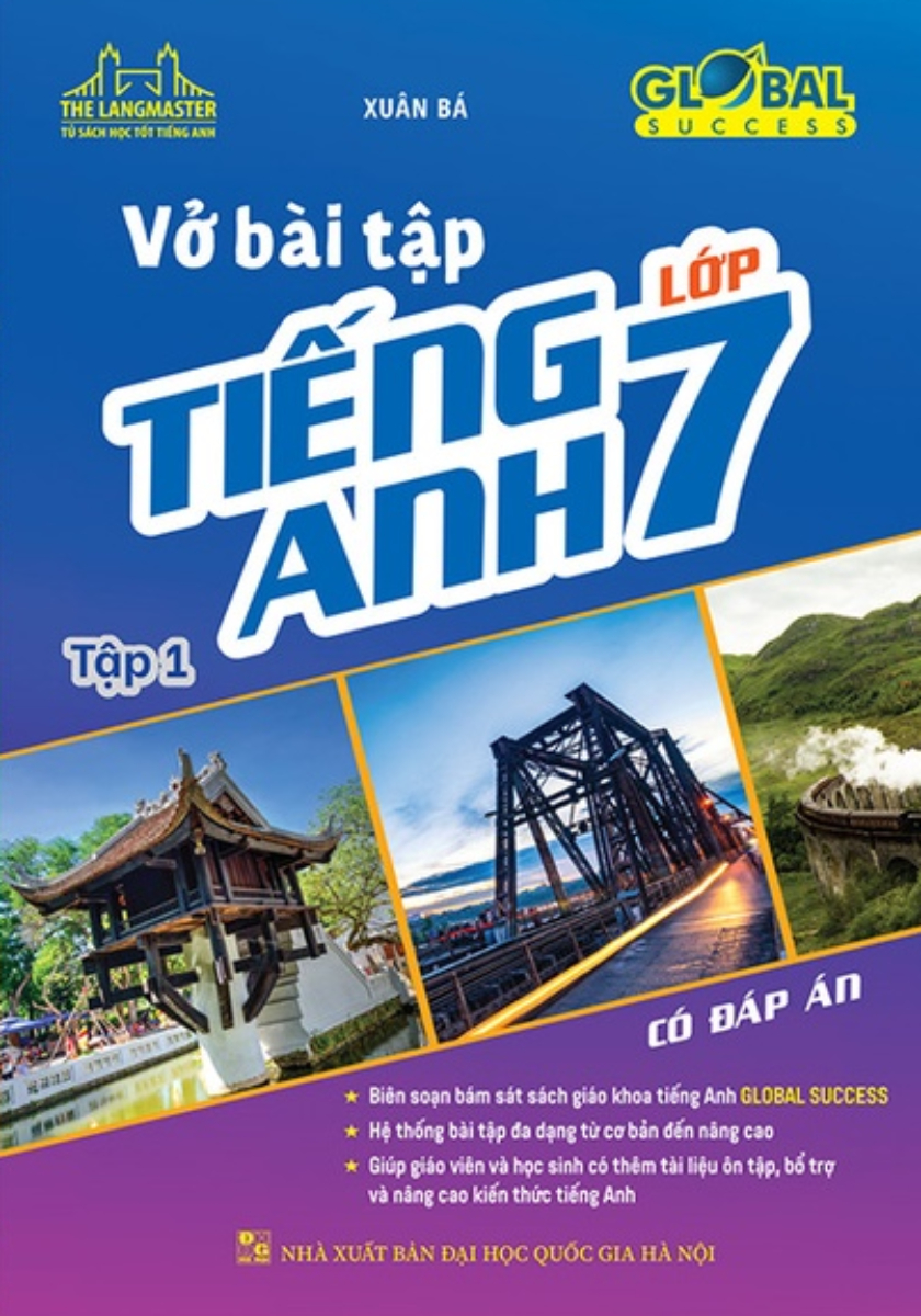 The Langmaster - Vở Bài Tập Tiếng Anh Lớp 7 - Tập 1 - MT