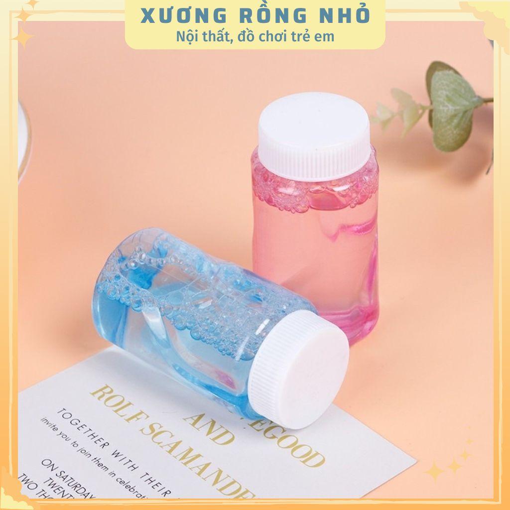 Nước Bong Bóng Xà Phòng, Nước Tạo Bong Bóng Xà Phòng Dành Cho Đồ Chơi Thổi Bong Bóng Lọ 60ml