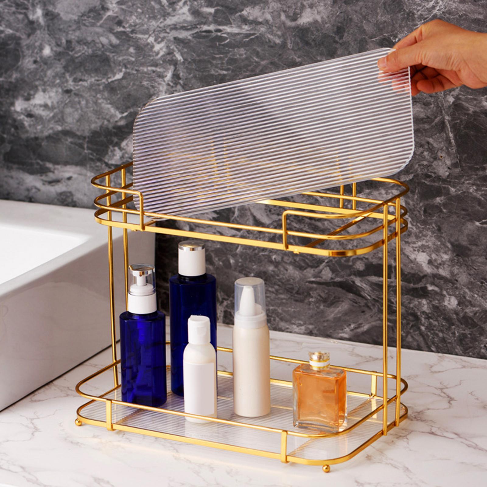 Countertop Organizer Multifunction Storage Shelf for Office Kitchen Tabletop