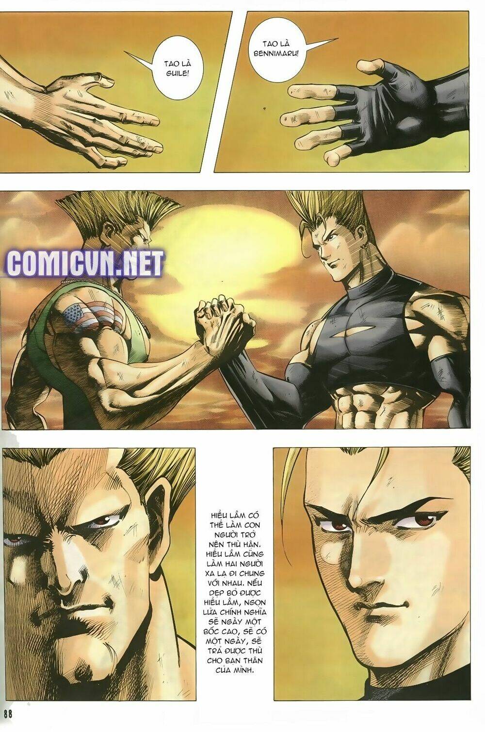 capcom vs snk ngoại truyện chapter 5 4