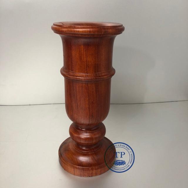 Ống để nhang bằng gỗ hương đá loại vân gỗ đẹp loại 1 DA159