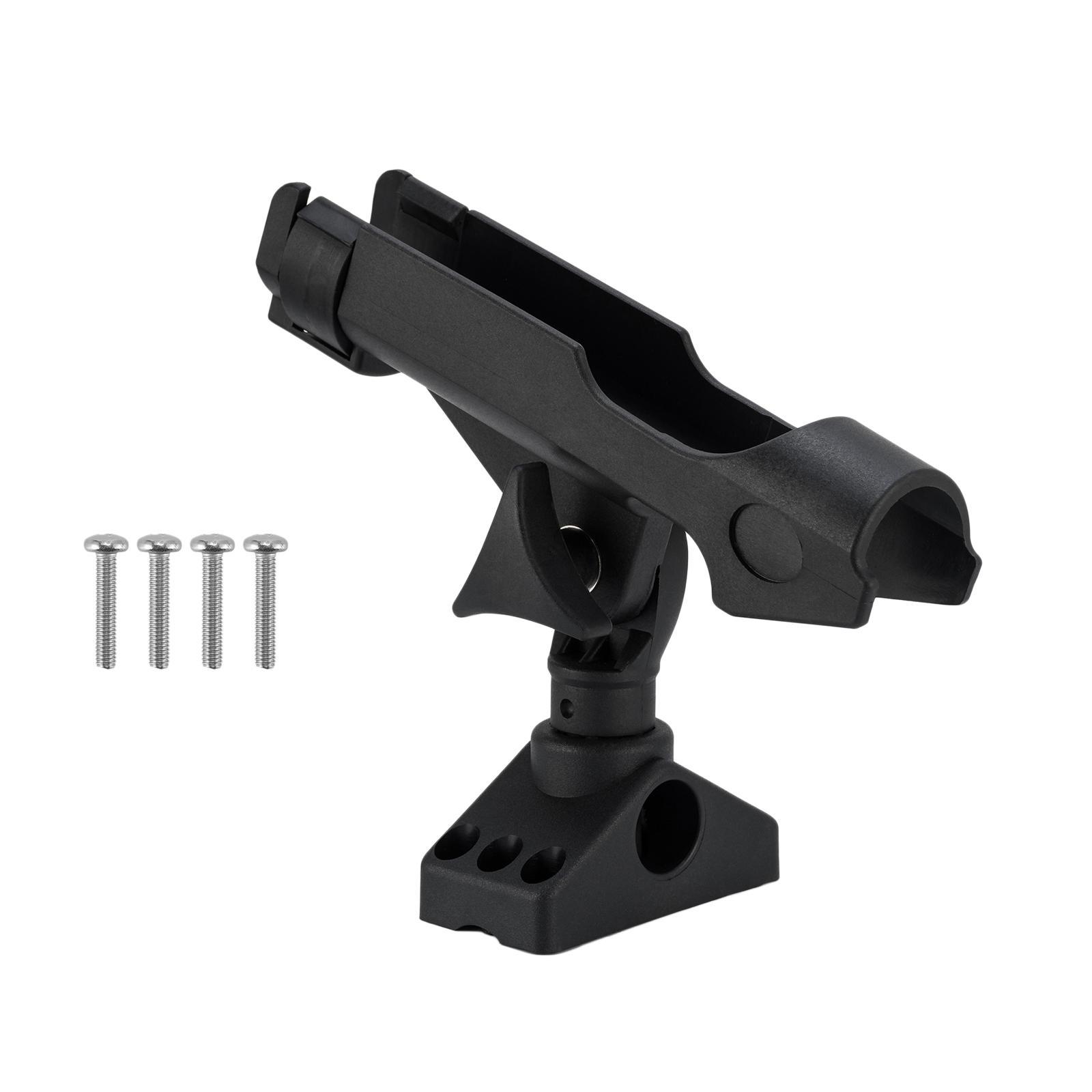 Fishing Rod Holders Fishing Rod Racks Deck Mount Fishing Rod Mounting Bracket Fishing Pole Holder Adjustable for Marine Fishing Boat Truck