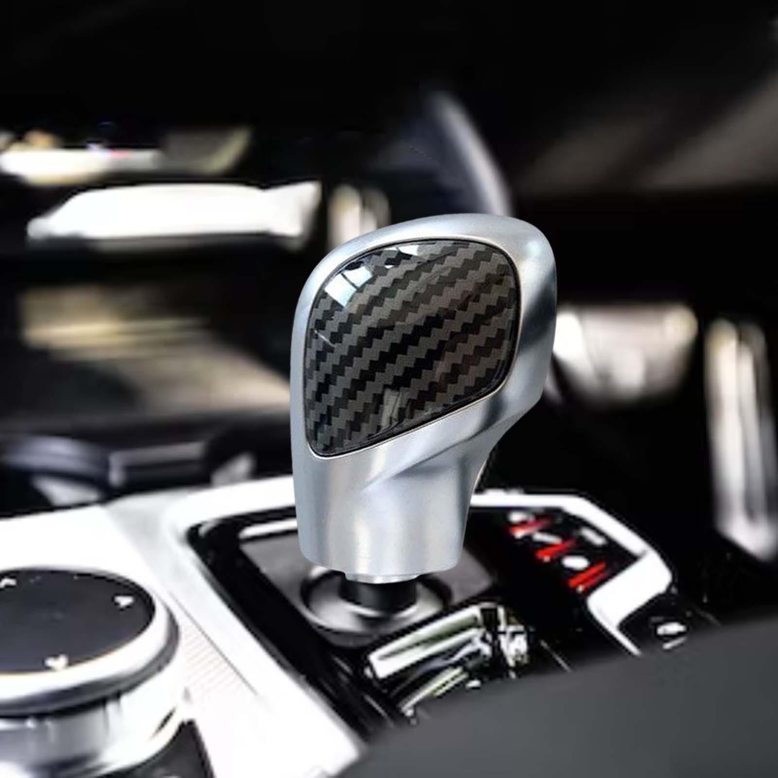 Auto Gear Knob Cover Trim, Decoration, Parts, Replacement, Accessory Car Interior Knob Gear Side Cover for B7 B8