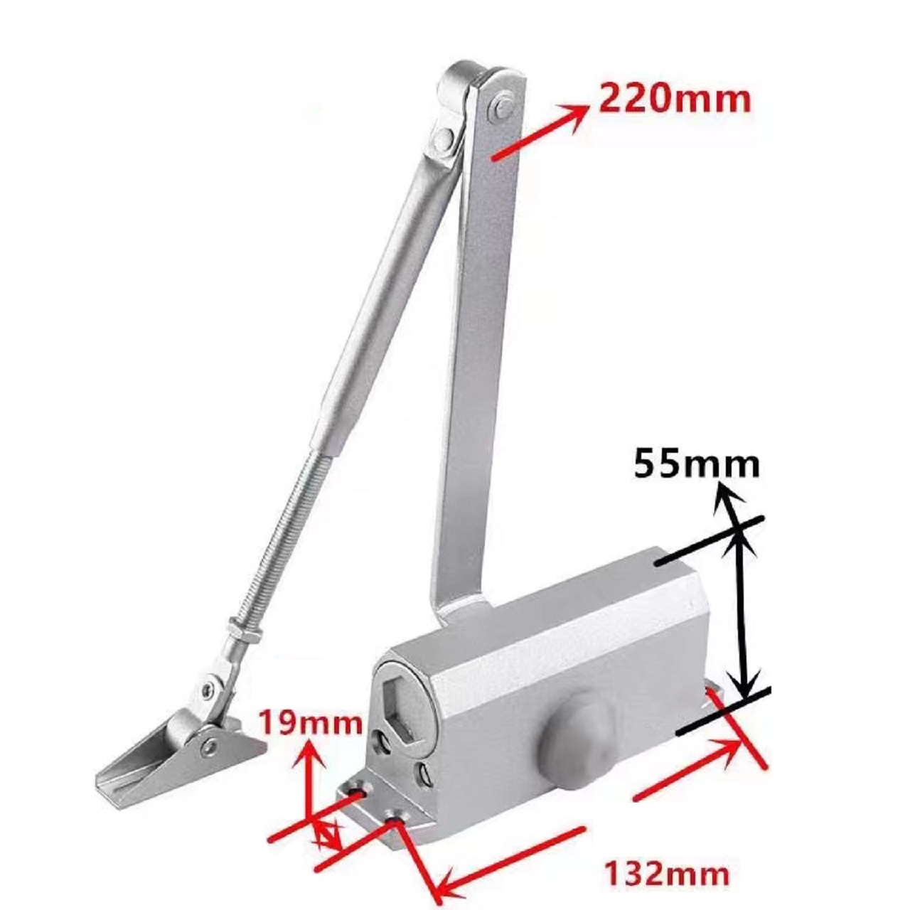 Tay co thuỷ lực, thiết bị đóng mở cửa tự động có điểm dừng - hàng chính hãng